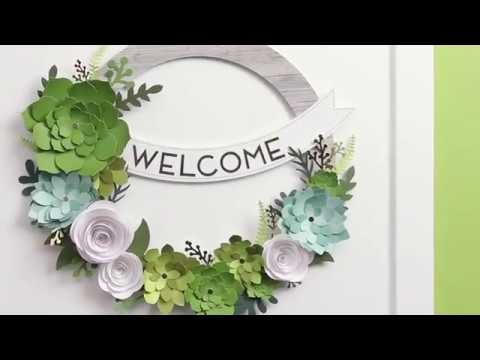 DIY Succulent Wreath Kit from Close To My Heart