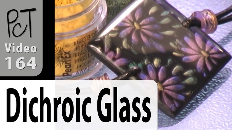 Faux Dichroic Glass Polymer Clay Tutorial (Intro Vol-026-3)