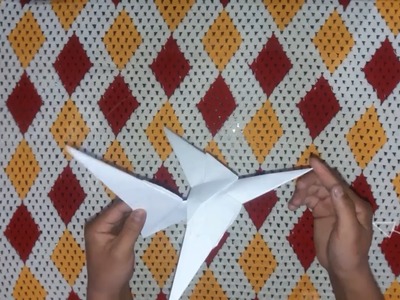 How to make an Origami plane model with A4 paper