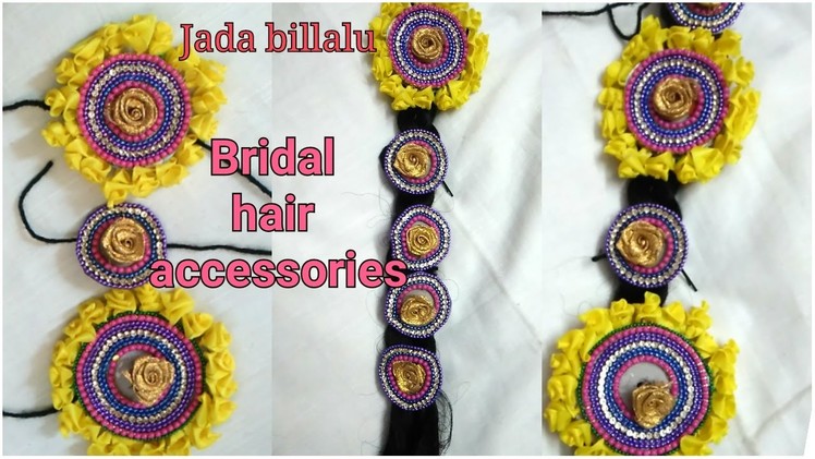 How to Make Bridal hair Accesccories.jada billalu