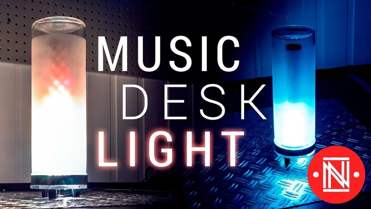 Music Reactive Desk Light || DIY