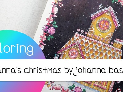 Coloring Book Journey - 019 Johanna's Christmas by Johanna Basford