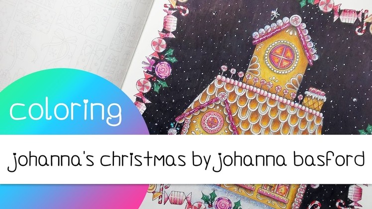 Coloring Book Journey - 019 Johanna's Christmas by Johanna Basford