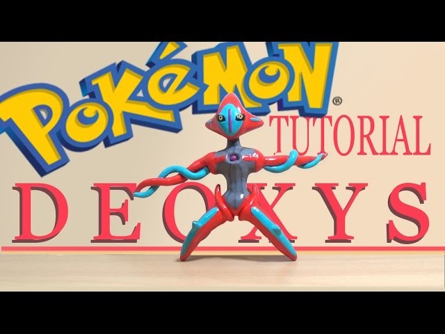 Deoxys Pokemon  - Polymer Clay Tutorial