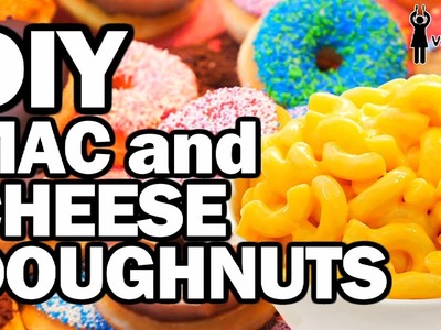 DIY Mac and Cheese Doughnut, Corinne VS Cooking #15
