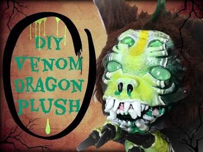 DIY Venom Dragon Plush Doll