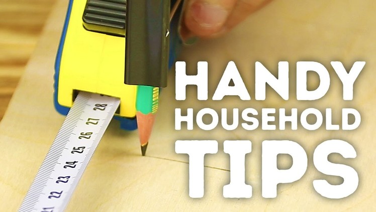 Handy household tips to make DIY much EASIER! l 5-MINUTE CRAFTS