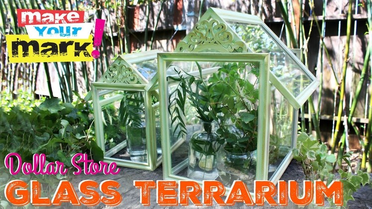 How to: Dollar Store Glass Terrarium