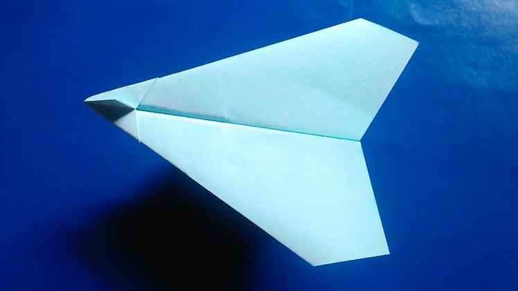 How to make a origami airplane that flies far | Simple paper airplanes | Best fly airplane |