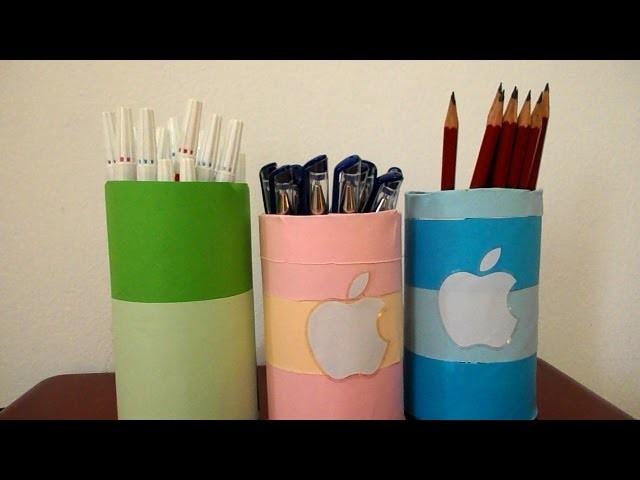 How to make an easy pencil holder