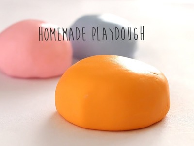 How to make Homemade Playdough