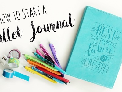 How to start a Bullet Journal. DIY Planner. Veronica Marie