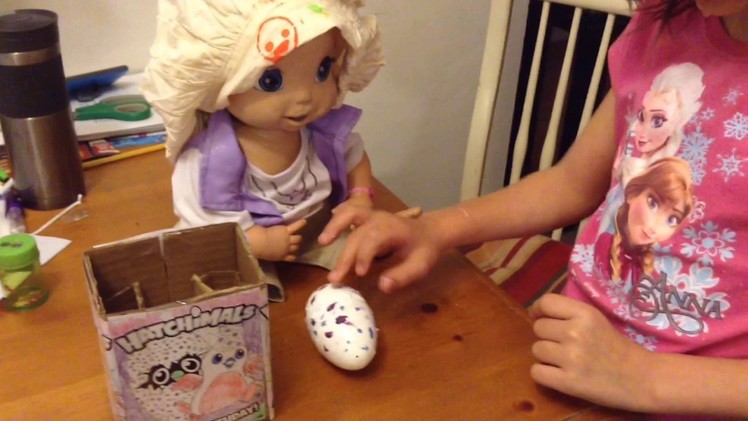 Jessie's DIY Baby Doll Hatchimal