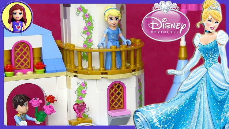 Cinderella's Romantic Castle LEGO Disney Build Review Play - Kids Toys