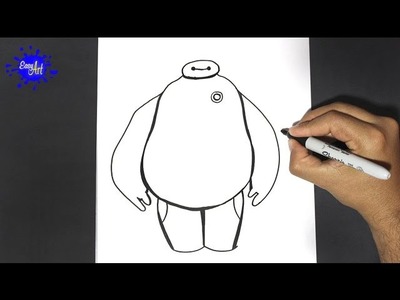 Como Dibujar a Baymax | How to Draw Baymax- (Big hiro 6)