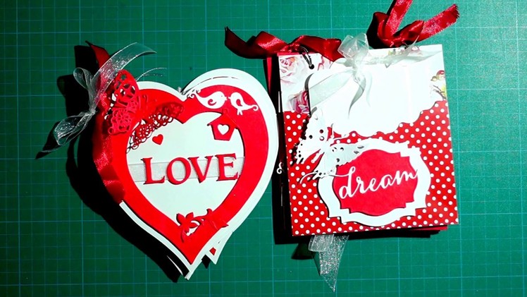 Cute Scrapbook for Valentine's Day | The Sucrafts