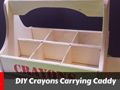 DIY Crayon Carrying Caddy (FS Woodworking)