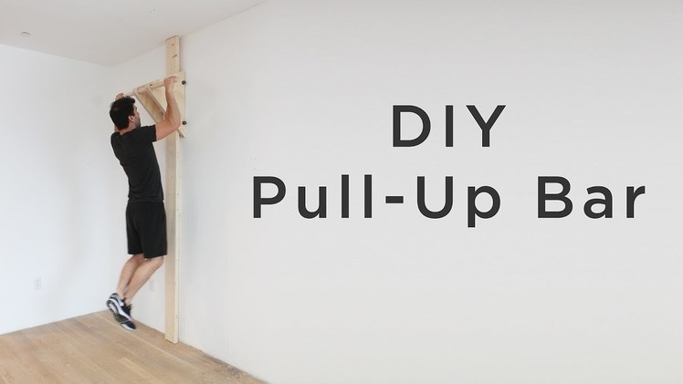 DIY Pull Up. Chin Up Bar | How to make a chin-up bar without a doorway