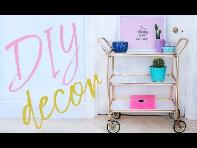 DIY Room Decor Projects For 2017 | Thrifted and Upcycled