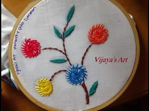 Embroidery Designs # 196 - Chemanthy stitch flower designs