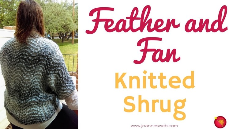Feather and Fan Shrug