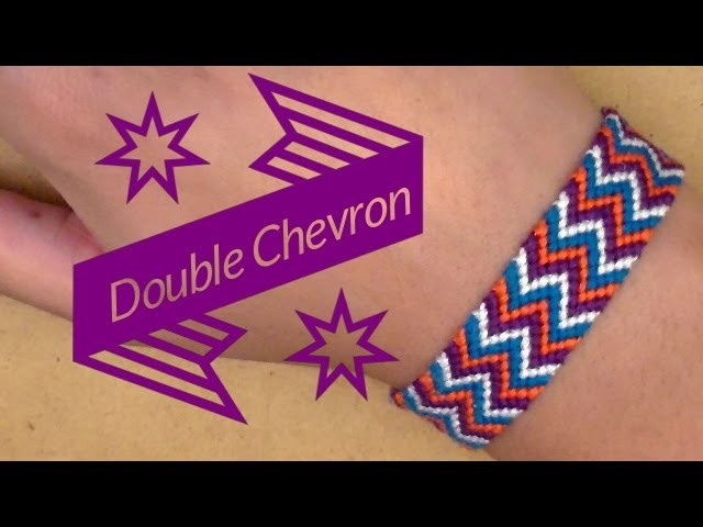 Friendship Bracelet: Double Chevron for Beginners