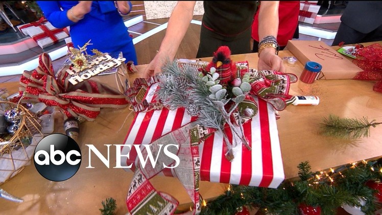'GMA' Holiday Makeoff: Gift Wrapping Competition