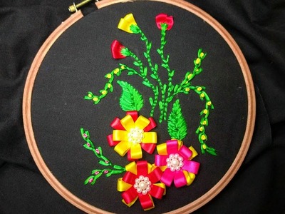 Hand Embroidery: Ribbon Embroidery