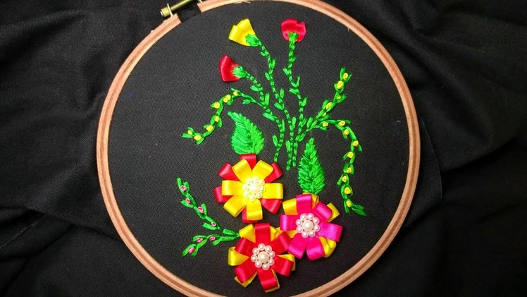 Hand Embroidery: Ribbon Embroidery
