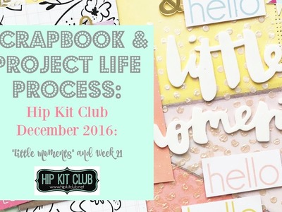 Hip Kit Club Process: December 2016 #4 and #5