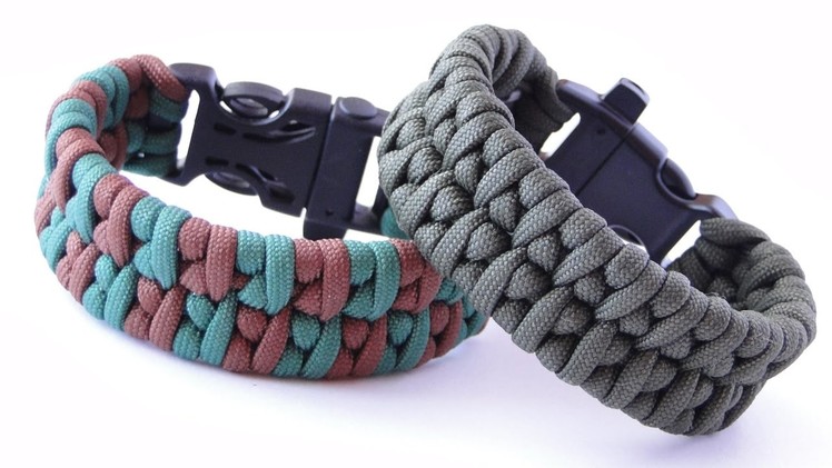 How to Make a Borneo Fishtail Paracord Survival Bracelet with Whistle