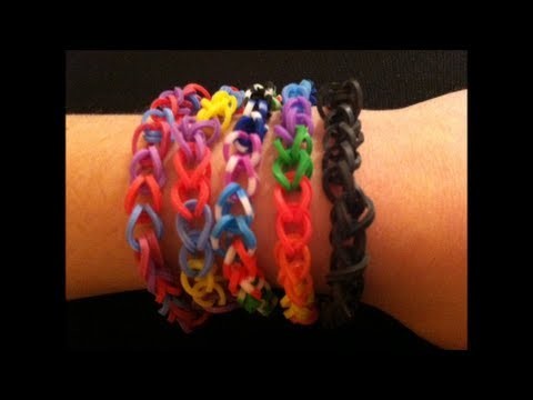 How to Make a Rubber Band Bracelet - Easy