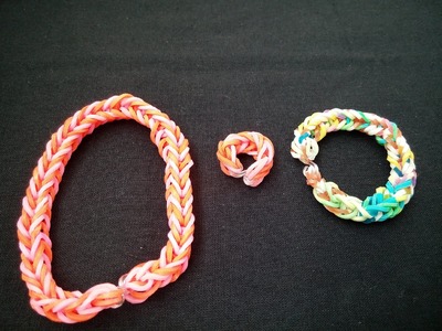 How to make fishtail rubber band bracelets