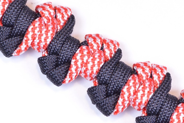 How to Make the "Wauseon Totem Bar" Paracord Bracelet - BoredParacord