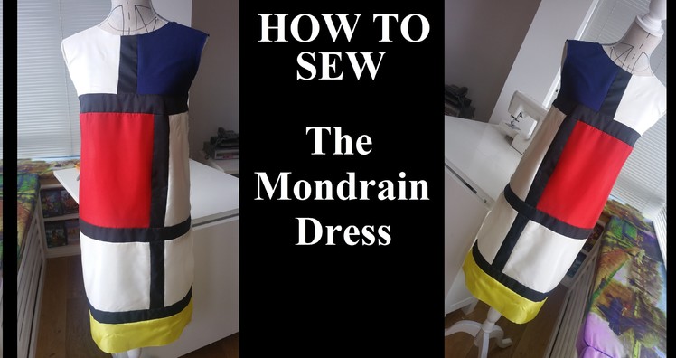 How to sew the Mondrian dress