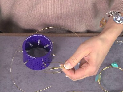 Learn to make wire bangles with Molly