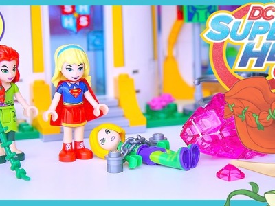 Lego DC Superhero Girls Super Hero High School Build Part 2 Review Silly Play - Kids Toys