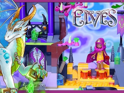 LEGO Elves Queen Dragon's Rescue Build Review Silly Play Part 1 - Kids Toys