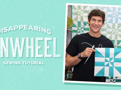 Make a Disappearing Pinwheel Quilt with Rob