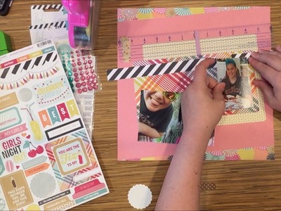 Scrapbooking Process Video: Simply Good Times
