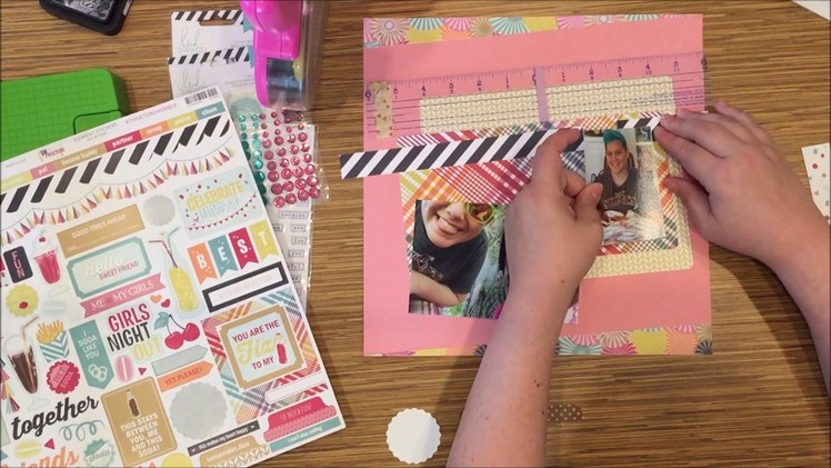 Scrapbooking Process Video: Simply Good Times