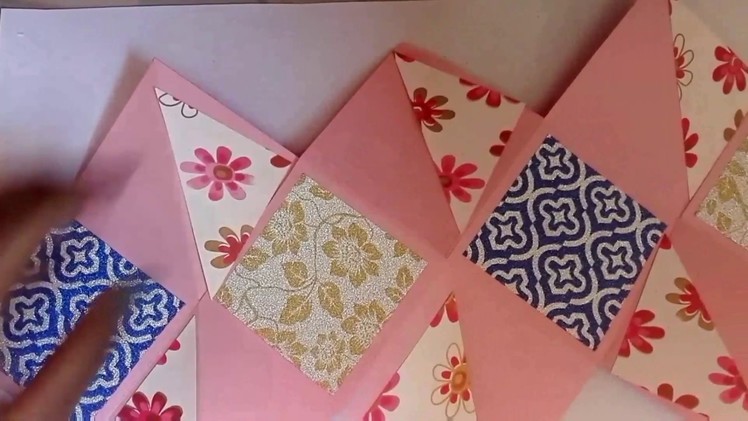 SQUASH CARD TUTORIAL | for SCRAPBOOK |by PRACHI VISHWAKARMA