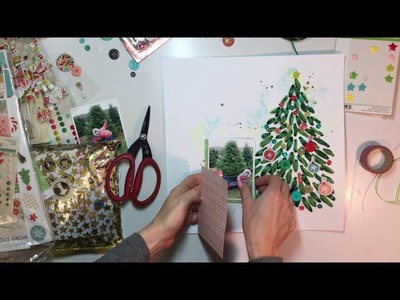 'Tis the Season Day 1- Scrapbooking Process #47-"The One"