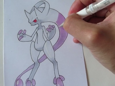 [Tutorial] How to draw Mega Mewtwo from Pokemon X and Y
