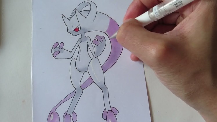 [Tutorial] How to draw Mega Mewtwo from Pokemon X and Y