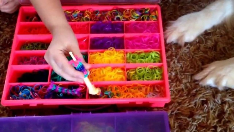 #1. How I Organize My Rainbow Loom