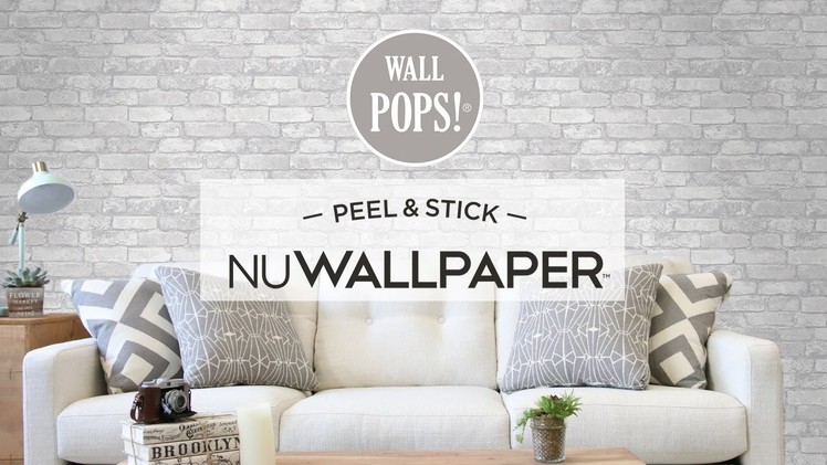 Apartment Makeover with Peel & Stick Wallpaper