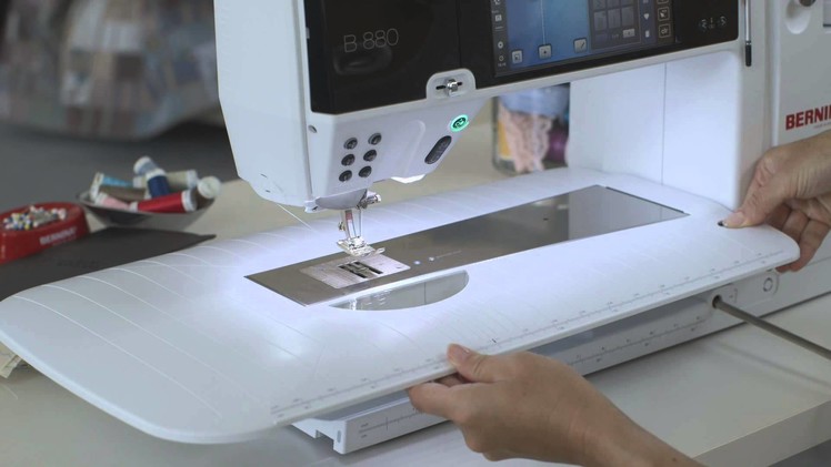 BERNINA 880: first steps, how to thread and prepare for sewing