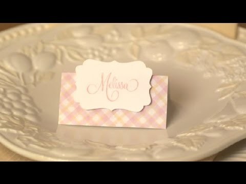 Bridal Shower Place Card Holders : Practical Party Ideas