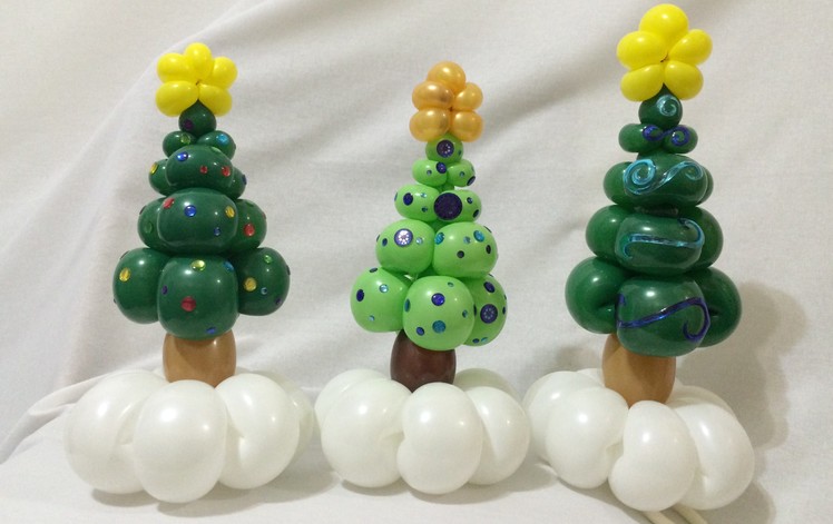 Christmas Tree Balloon Bracelets